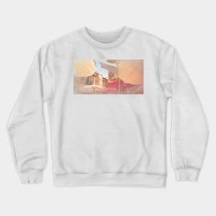 Sintra . an umbrella shade never blocks a sky view:) Crewneck Sweatshirt